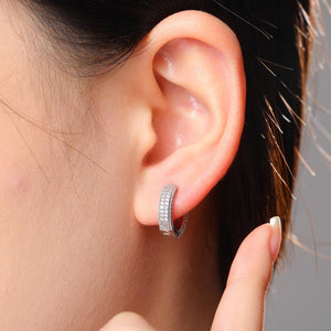 Open image in slideshow, Circle Earrings
