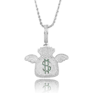 Open image in slideshow, Money Bag Pendant
