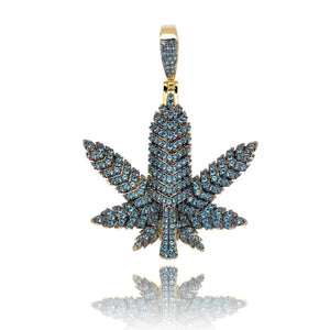 Open image in slideshow, Marijuana Leaf Pendant
